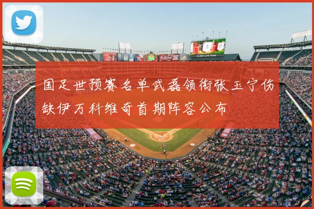 国足世预赛名单武磊领衔张玉宁伤缺伊万科维奇首期阵容公布