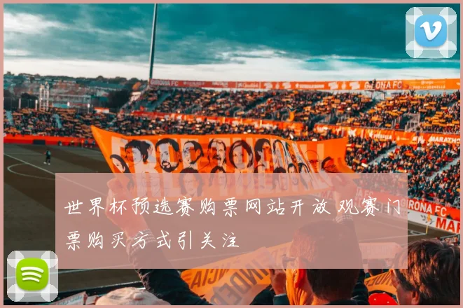 世界杯预选赛购票网站开放 观赛门票购买方式引关注