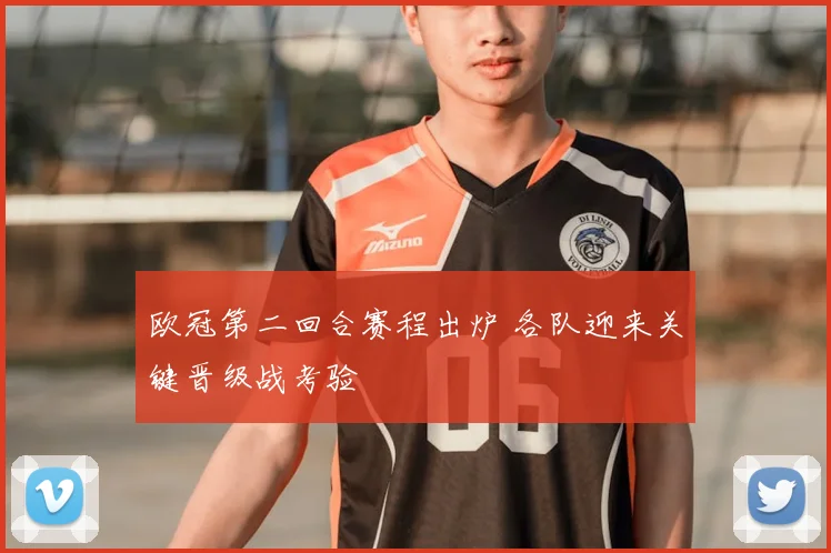 欧冠第二回合赛程出炉 各队迎来关键晋级战考验
